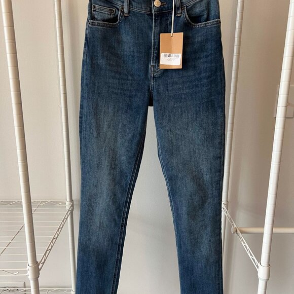 BRAND NEW Reformation Harper High Rise Skinny Jeans Destin Wash size 24 - Picture 4 of 6